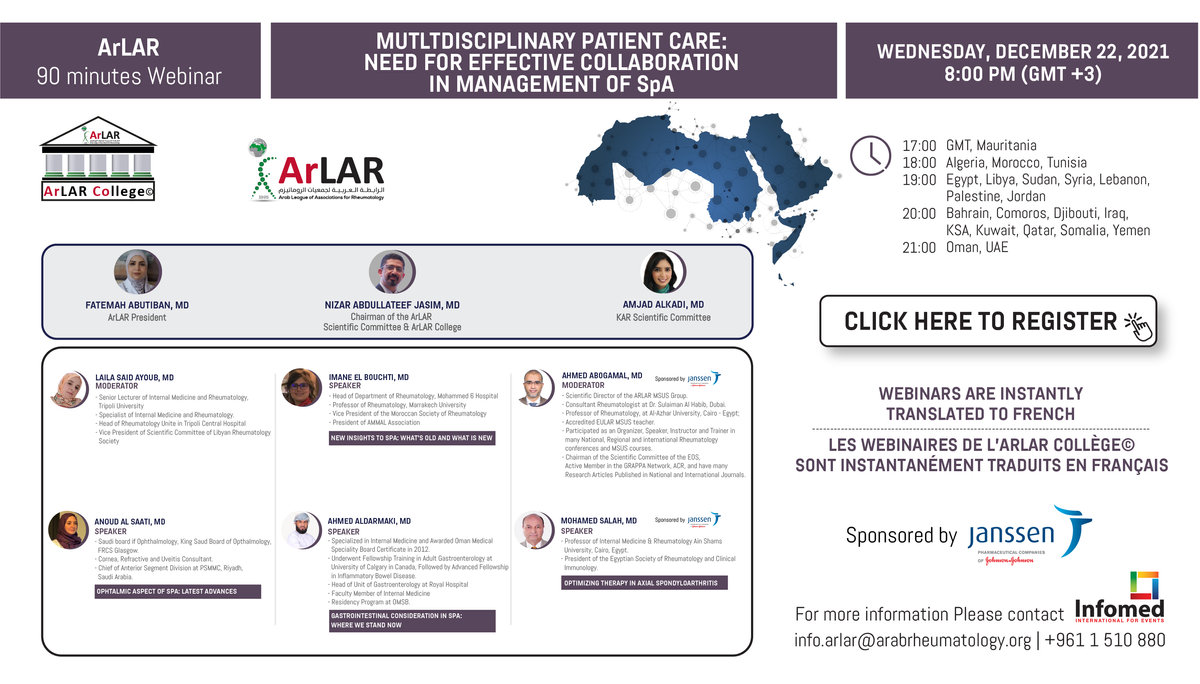 Multidisciplinary Patient Care: Need for Effective Collaboration in Management of SpA
