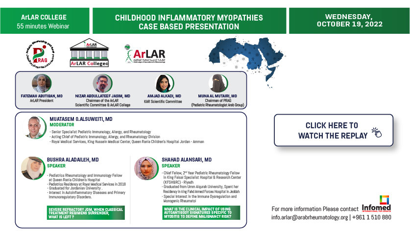 Childhood Inflammatory Myopathies Case Based Presentation