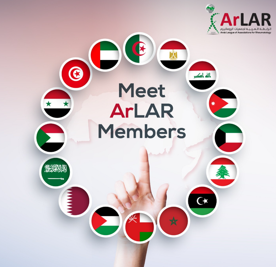 الجمعيات الوطنية المكوّنة للرابطة